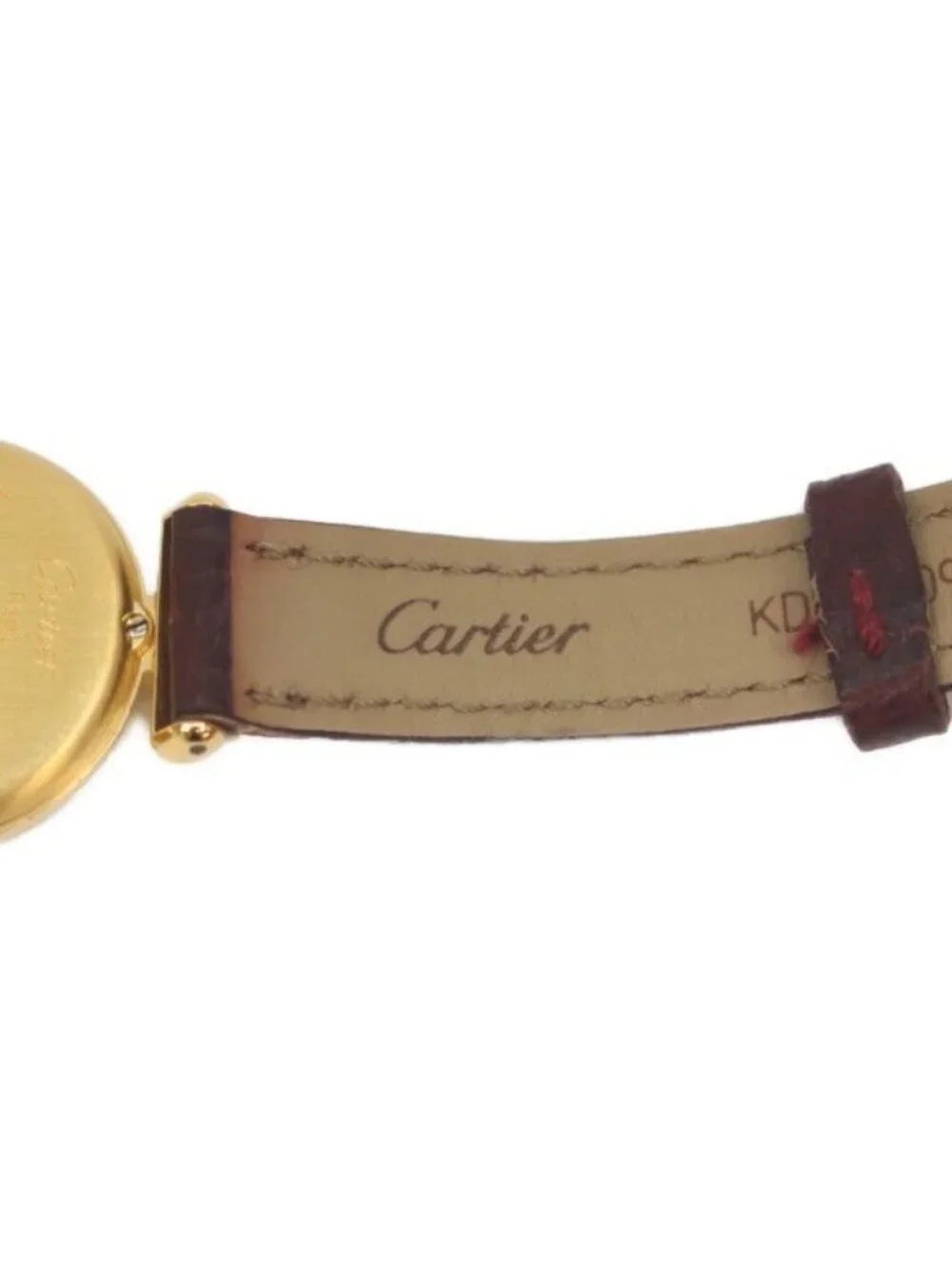 Cartier Must Colise Gold White Dial